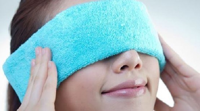 The spa way to relax eyes